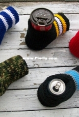 Always Pretty in Pink - Wanetta Cavanaugh - Beverage Mitts