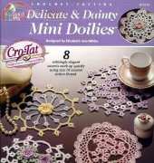 Annies Attic-Crochet Tatting-Delicate & Dainty Mini Doilies