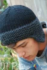 The Brock Cap Knitting Pattern by The Velvet Acorn Size Toddler to Adult