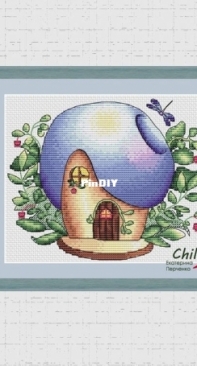 Chili Stitch - Blueberry House by Ekaterina Perchenko