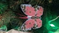 Christmas toys, butterflies