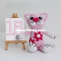 My Crochet Chums - Pia Simpson - Lockdown Ami Challenge - Number 15 Kitty - Free