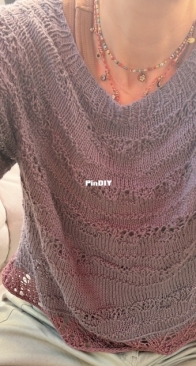 Modified musling tee - less tee more sweater