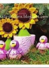 Mala designs -Mandy Herrmann- Sunflower and the little bird -Dutch - Translated