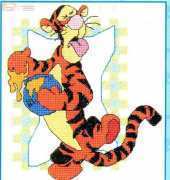 Designer Stitches B47 Tiggers Hunny Pot