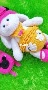 Pattern Leka Toys - Helen / Elena Abrosimova - Rabbit - Russian
