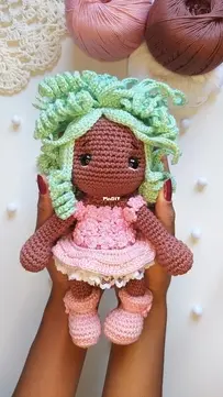 Ateliê Carol Correia - Fairy Flora - Fada Flora - Portuguese