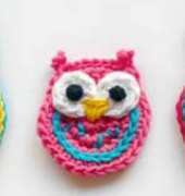 One and Two Company - Carolina Guzman - Owl Applique  2 sizes