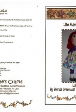 Lulu by Brenda Greenwalt of Lillie Maes Crafts-Free