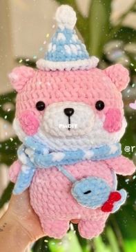 RIN Crochet - rin.meow21 - Linh Dang -  Rosa the Winter Bear