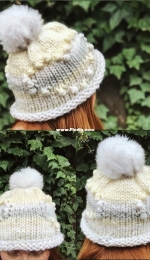 Valentines Beanie by Birdsong Knits-Free