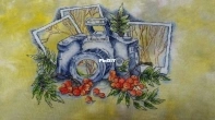 Осенняя вышивка