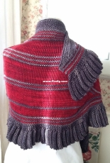 Aliter Shawl by Joan Forgione - Paper Moon Knits