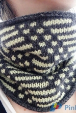 Mosaic Cowl by liZKnits-English-Free