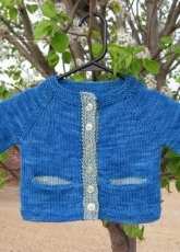 Baby Bunting Sweater by Linden Heflin Down- Free