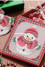 Snowman Keepsake by Laura Kramer Doyle from Just CrossStitch 2014  - Free