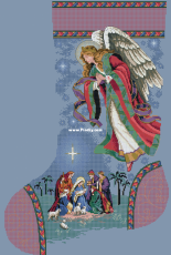 Dimensions - The Gold Collection 8639 Heavenly Herald Stocking PCS