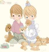 Six Designs from Gloria Pat PM 67 Our Loving Family .pat