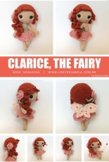 Crochelandia - Rose Nogueira - Clarice The Fairy