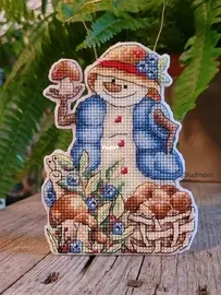 Snowman Borovik by ludmoin / Людмила Ойнонен
