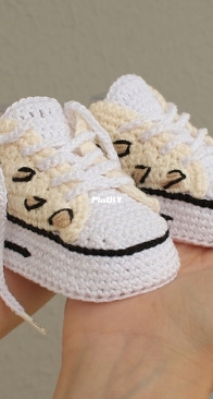 Crochet Club Store - Anna Ushakova - Leopard print Sneakers