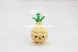 Yarn Blossom Boutique - Melissa Bradley - Paperwhite Bulb - Free