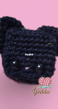 Little cube black cat - Finished work