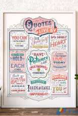 Stitchrovia - Quotes to Live By Complete Series 1-9 by Emma Congdon XSD