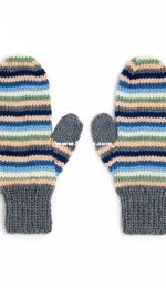 Stripey Mittens by Yarnspirations Design Studio-Free