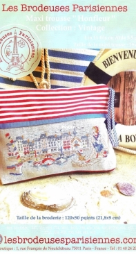 Les Brodeuses Parisienne LBP - Maxi trousse Honfleur