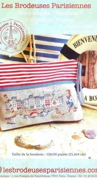 Les Brodeuses Parisienne LBP - Maxi trousse Honfleur