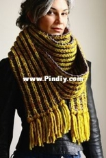 Beginners Brioche Scarf by Lavanya Patricella