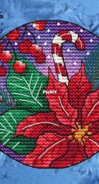Margaritka Stitch - Poinsettia Ball - Margarita Shelikhova