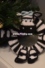 Zebra na drzwi