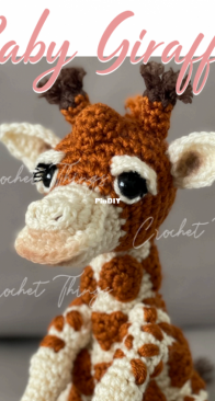 Crochet Things By B - Brenda Cecilia Garcia - Baby Giraffe