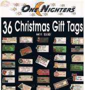 Jeanette Crews Designs One Nighters 411 - 36 Christmas Gift Tags