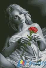 Girl with a rose by Yushchuk/Mully xsd