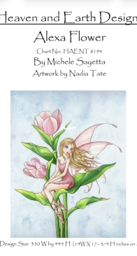 HAED - HAENT 8194 - Alexa Flower by Nadia Tate SAGA