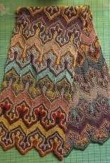 Fox Paws Scarf by Xandy Peters-/Polish