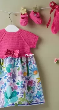 Conjunto en Fucsia/Fuchsia Set by Valeria Lanas - Spanish - Free