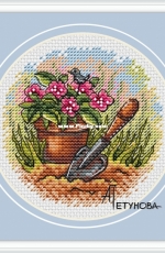 Flower Pot by Anna Petunova