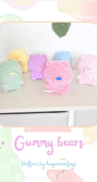 Hugurumi toys / Hugurumi Toys to Hug - Silvia Parascandolo - Gummy Bears