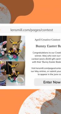 I won my 2nd contest (100.00 gift card each time)