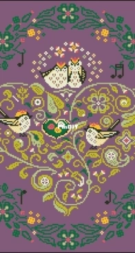 OwlForest Embroidery - Singing Goldcrests  XSD+PCS