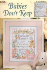 Leisure Arts 3119 Babies Dont Keep PCS