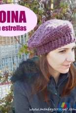 Mondays Crochet - Crocheted star beret - Free - Spanish