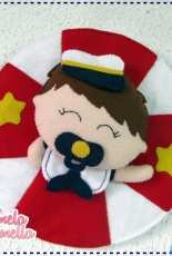 Carmela Caramella - Quadro marinheiro/Sailor Wreath - Portuguese
