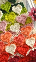 My Picot - Heart Crocheting Stitch - Free