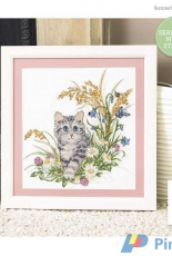 Wild and Free - Summer Kitten by Claire Comerford from The World of Cross Stitching TWOCS 243 XSD