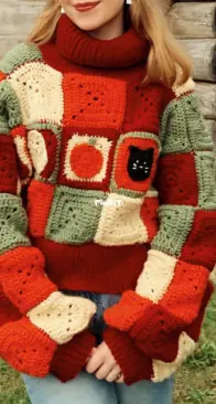 Studio Sweet Pea CA - Maria Melito - Studio Sweet - Autumn Forever Sweater